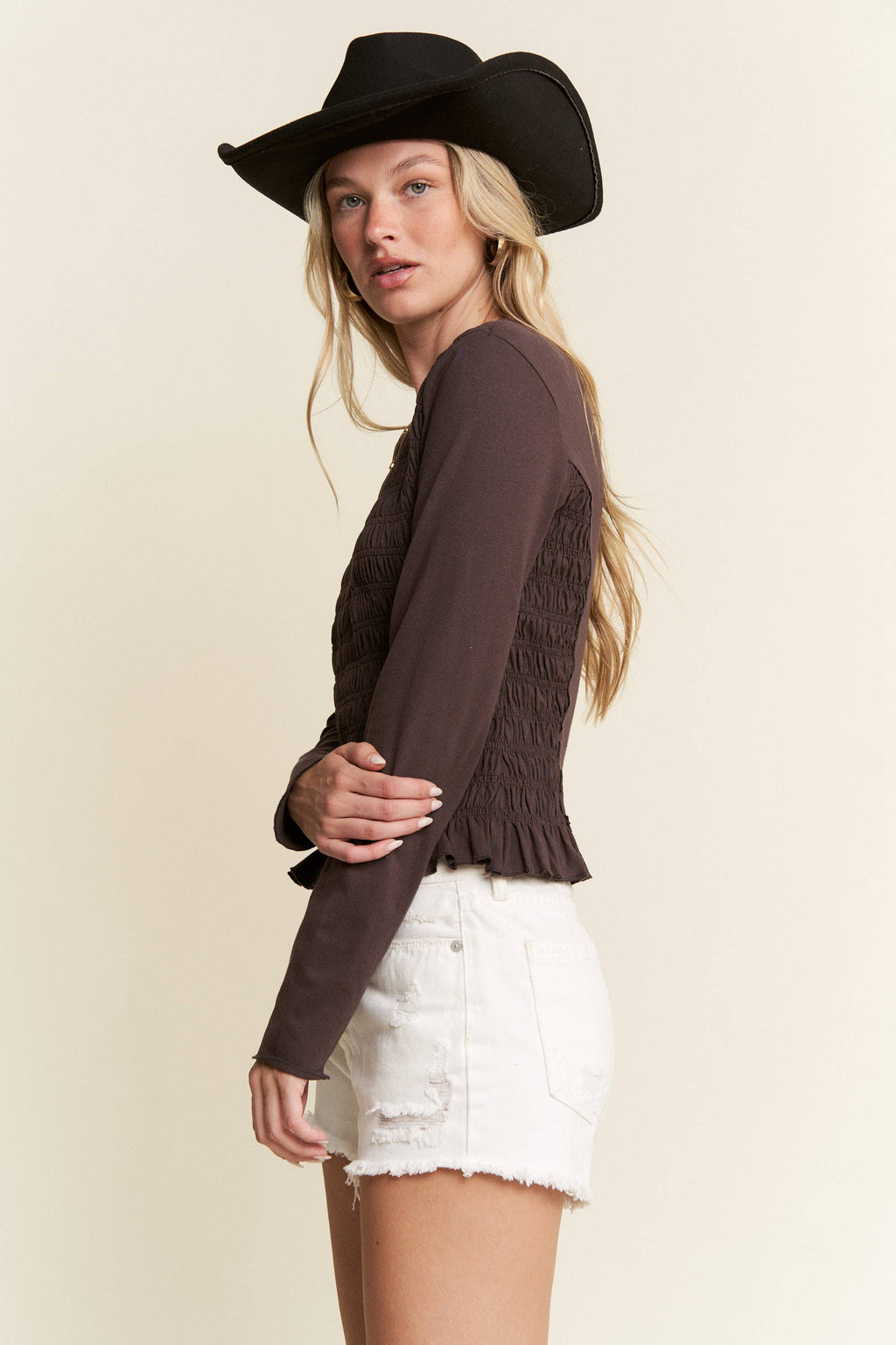 Willow Smocked Blouse
