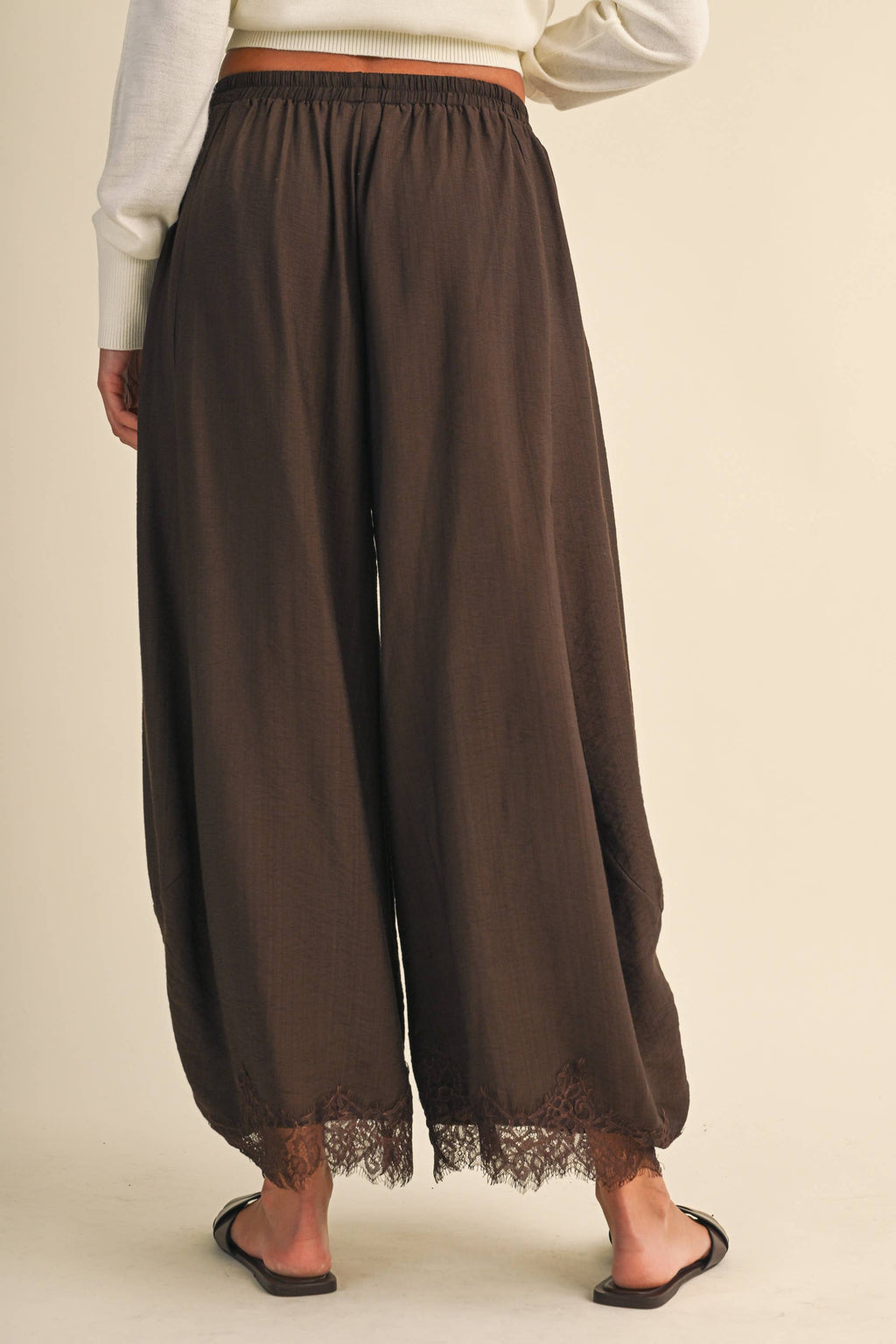 The Willow Lace Barrel Pants