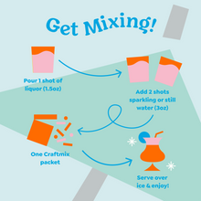 Load image into Gallery viewer, Blueberry Breeze: Lemonade Cocktail Mixer Singles

