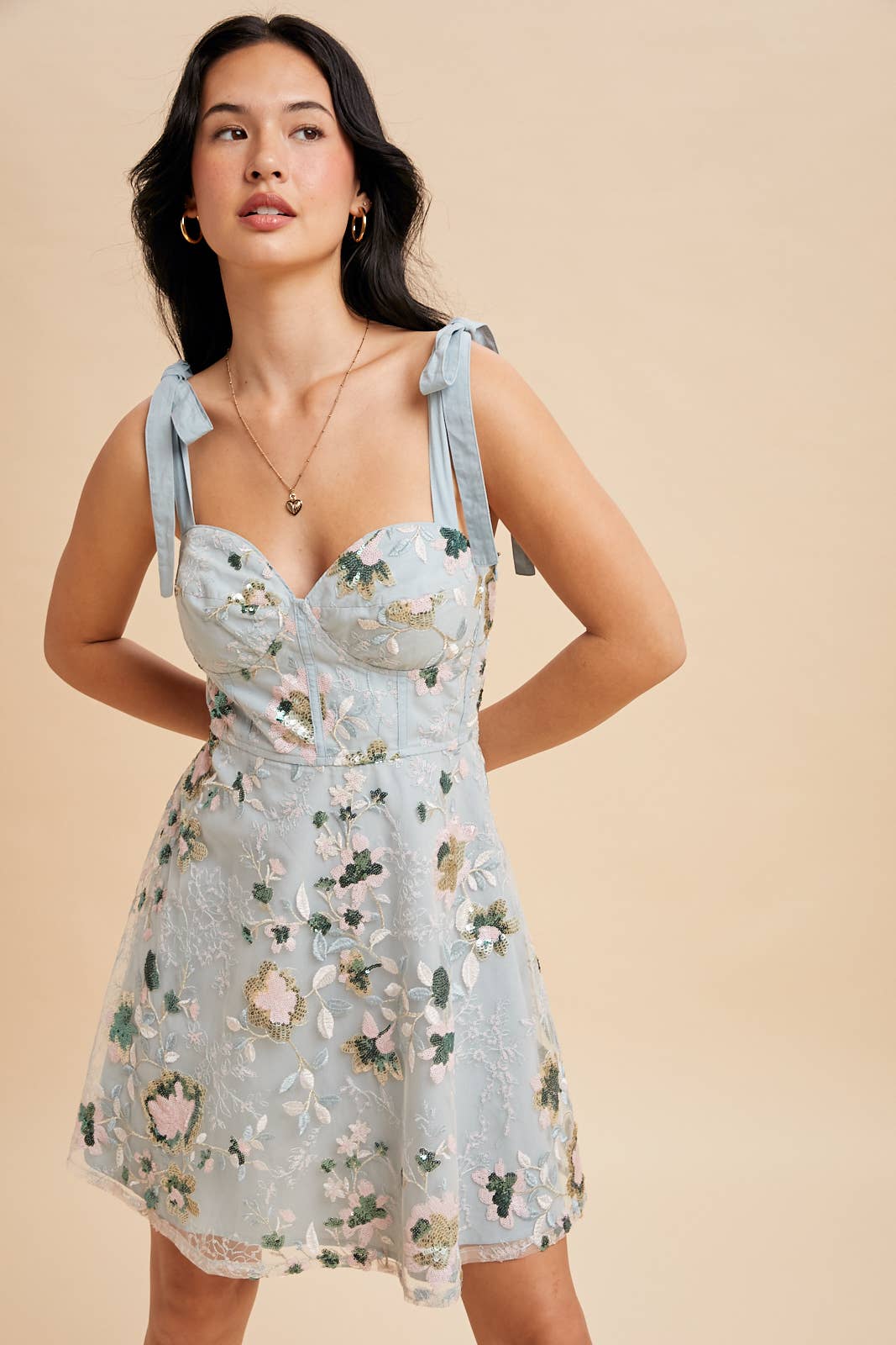 The Starlight Soirée Mini Dress