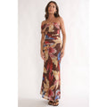 Floral Off-Shoulder Maxi Dress