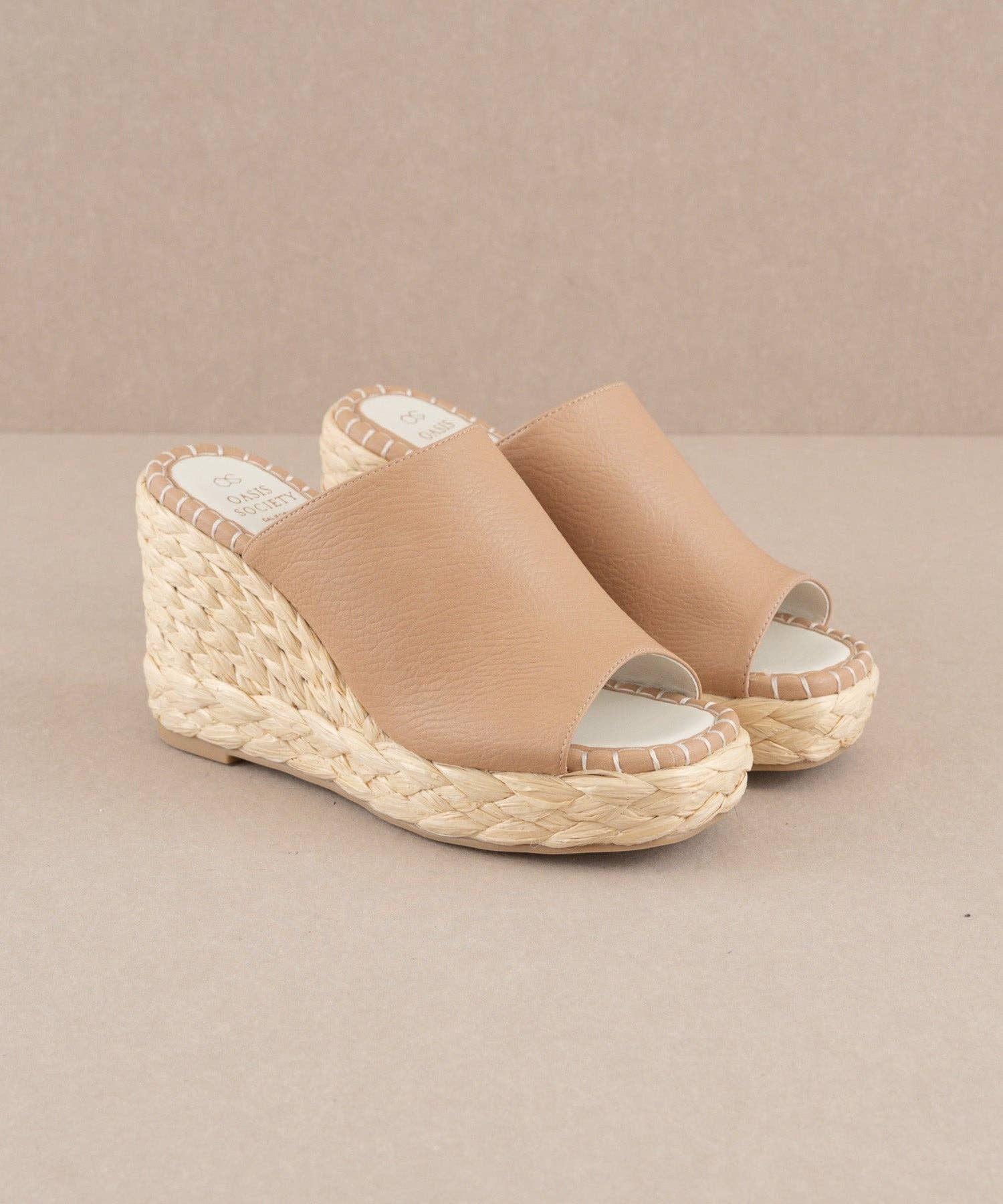 Brown Espadrille Wedge