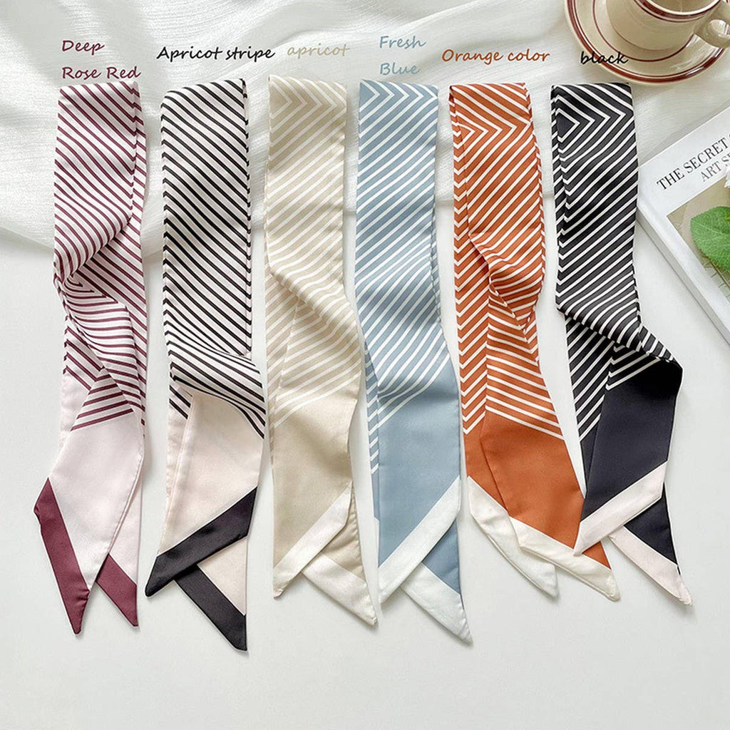 Satin Skinny Scarf