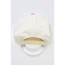 Load image into Gallery viewer, Sweetheart Two Tone Snap Back Baseball Cap: PINK / ONE
