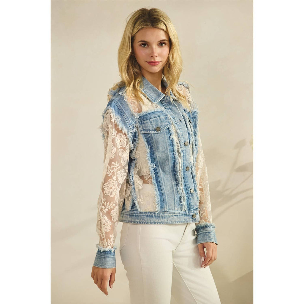 Lace & Legacy Denim Jacket