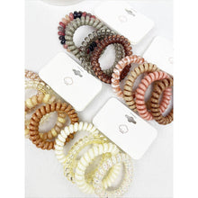 Load image into Gallery viewer, Spiral Hair Ties
