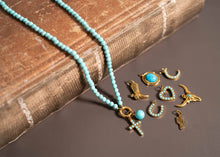 Load image into Gallery viewer, Turquoise Horseshoe
