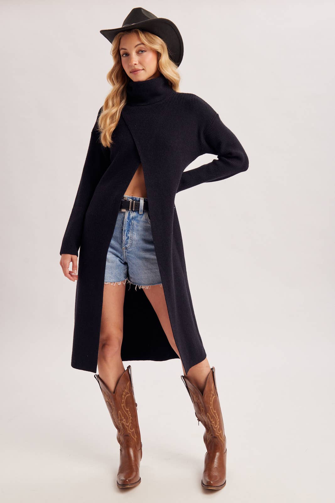 Marlowe Crossover Turtleneck