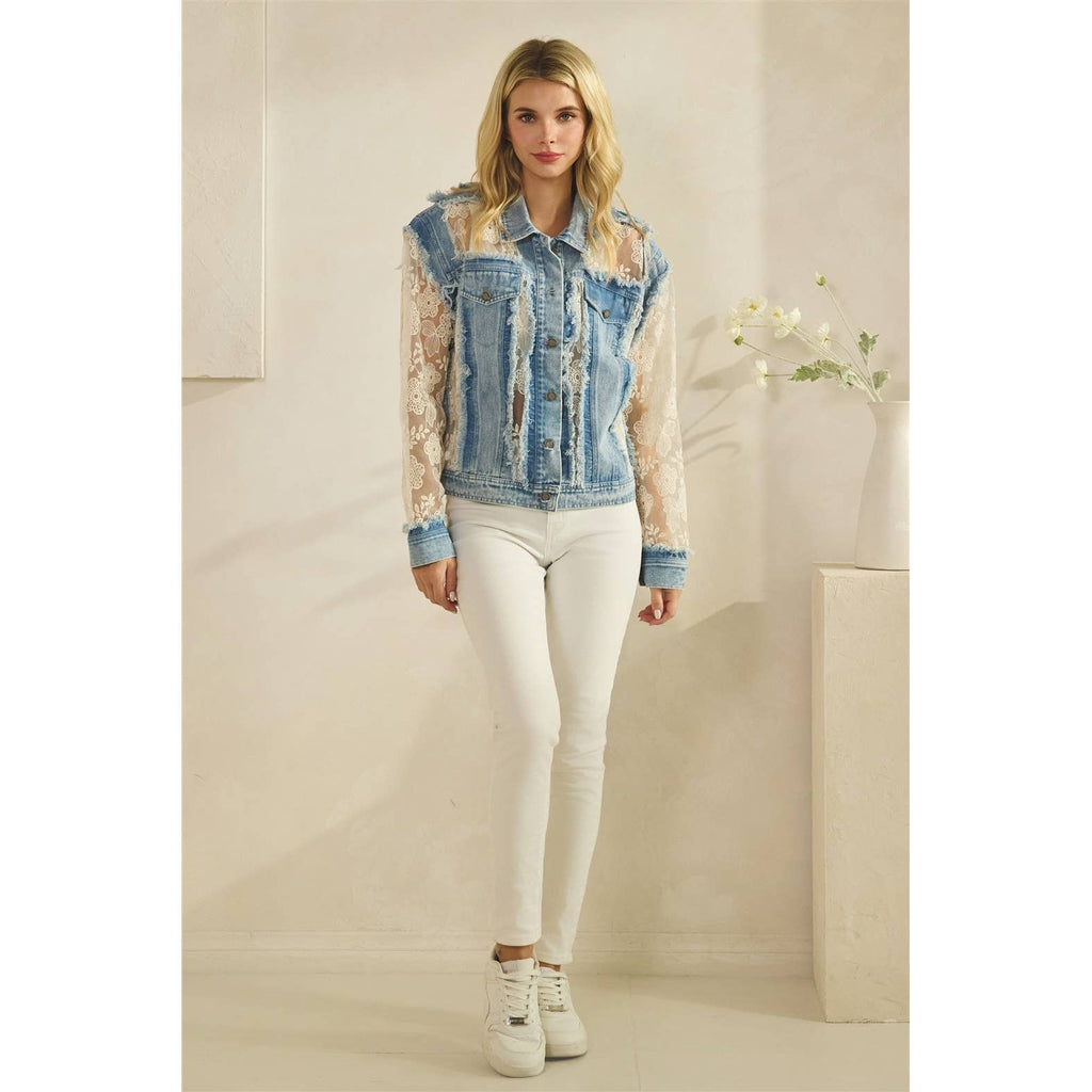 Lace & Legacy Denim Jacket