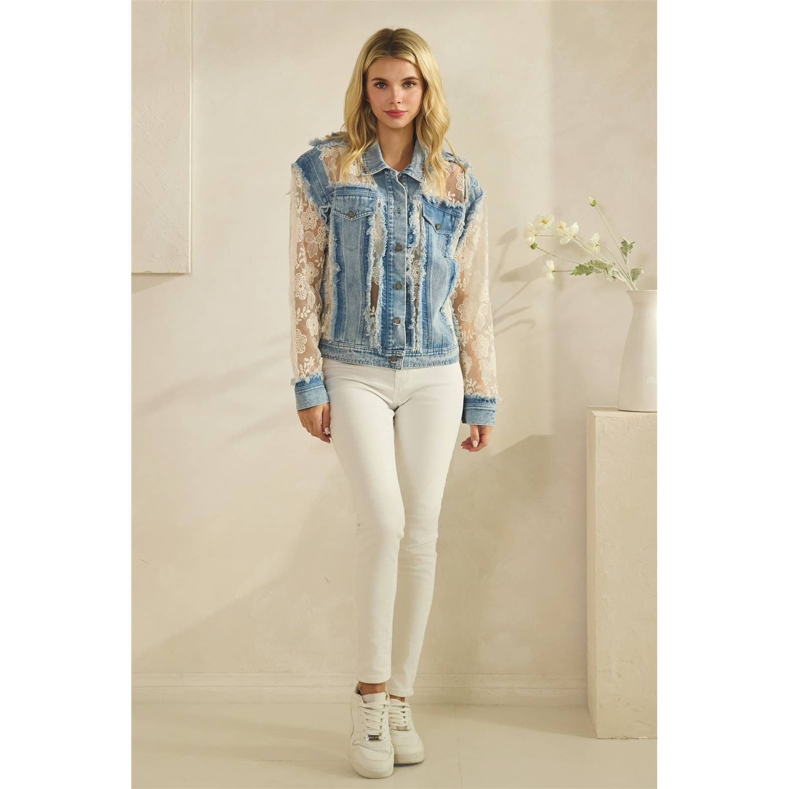 Lace & Legacy Denim Jacket