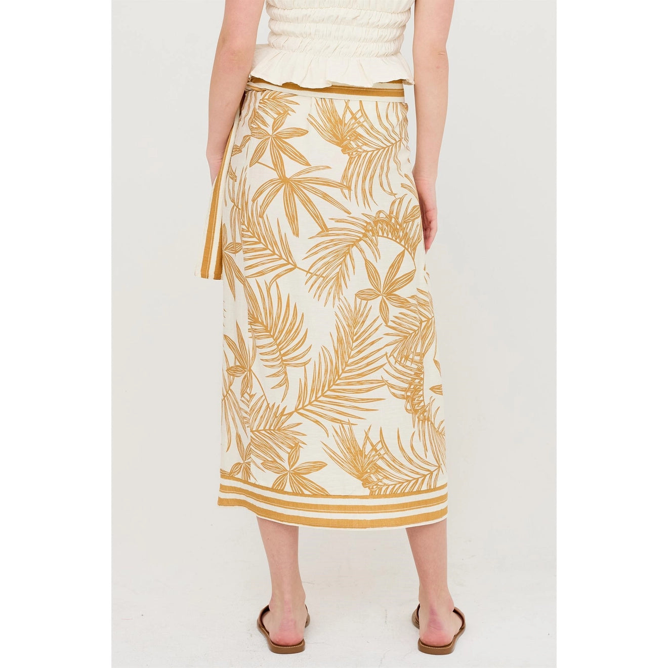Willow Leaf Wrap Skirt