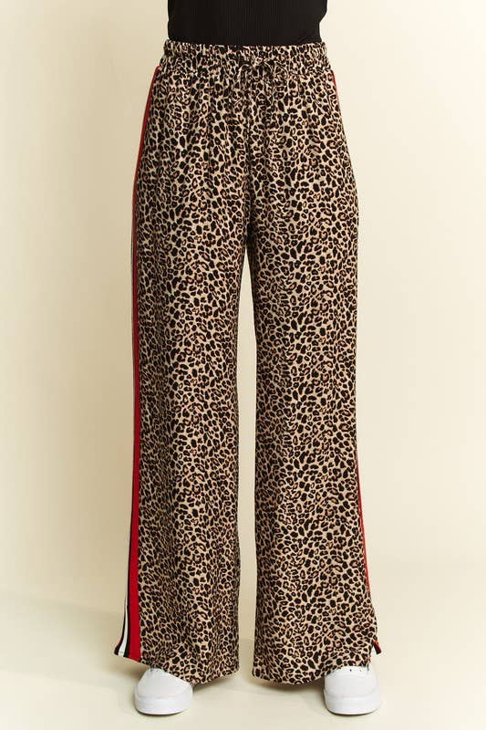 Scarlet Leopard Pants
