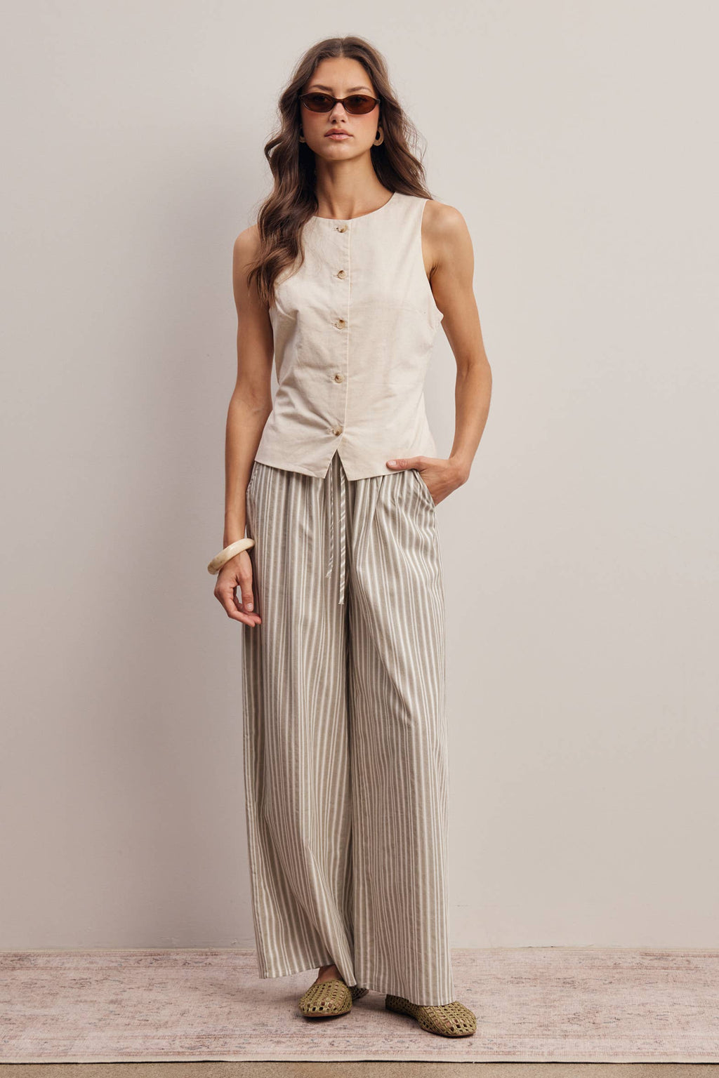 The Sage Coast Wide-Leg Pants