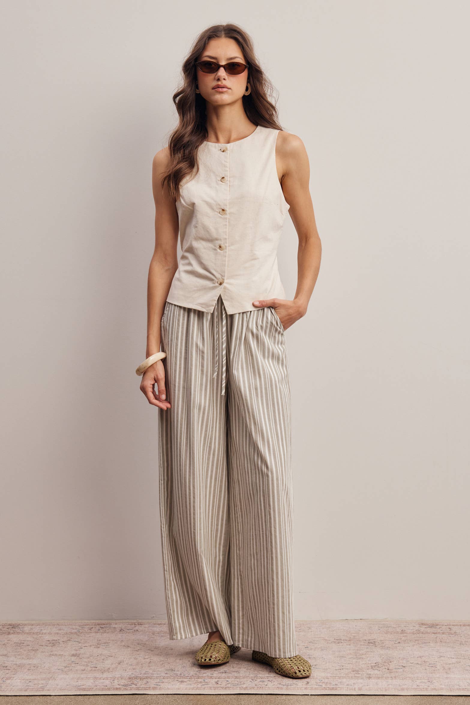 The Sage Coast Wide-Leg Pants