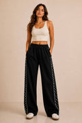 Playful Pace Wide Leg Sweatpants