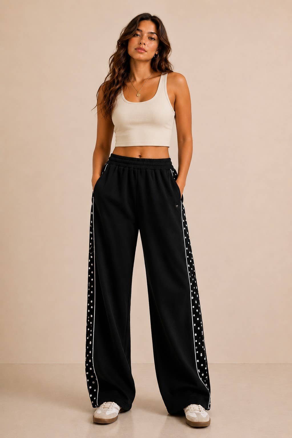 Playful Pace Wide Leg Sweatpants