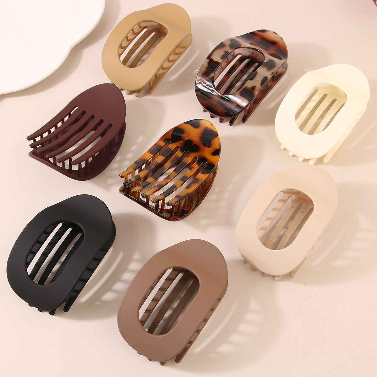 Oval Flat Hair Clip