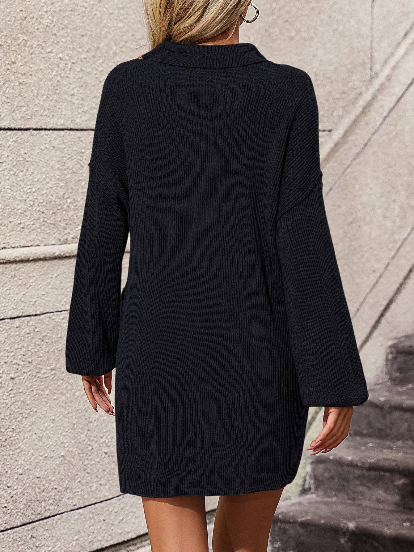 Off-Duty Muse Knit Dress