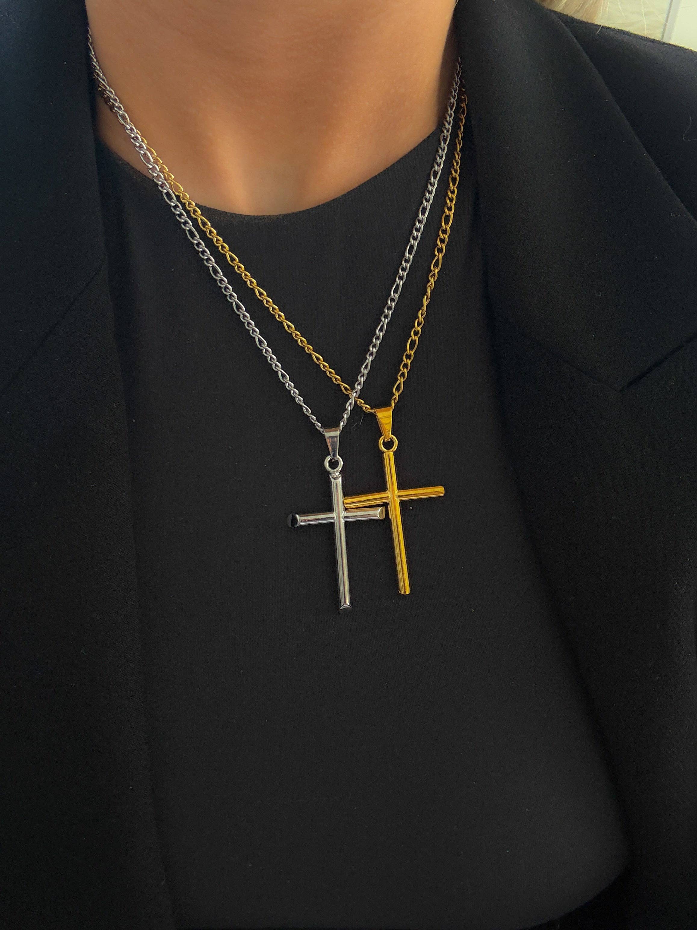 Gold Cross Necklace