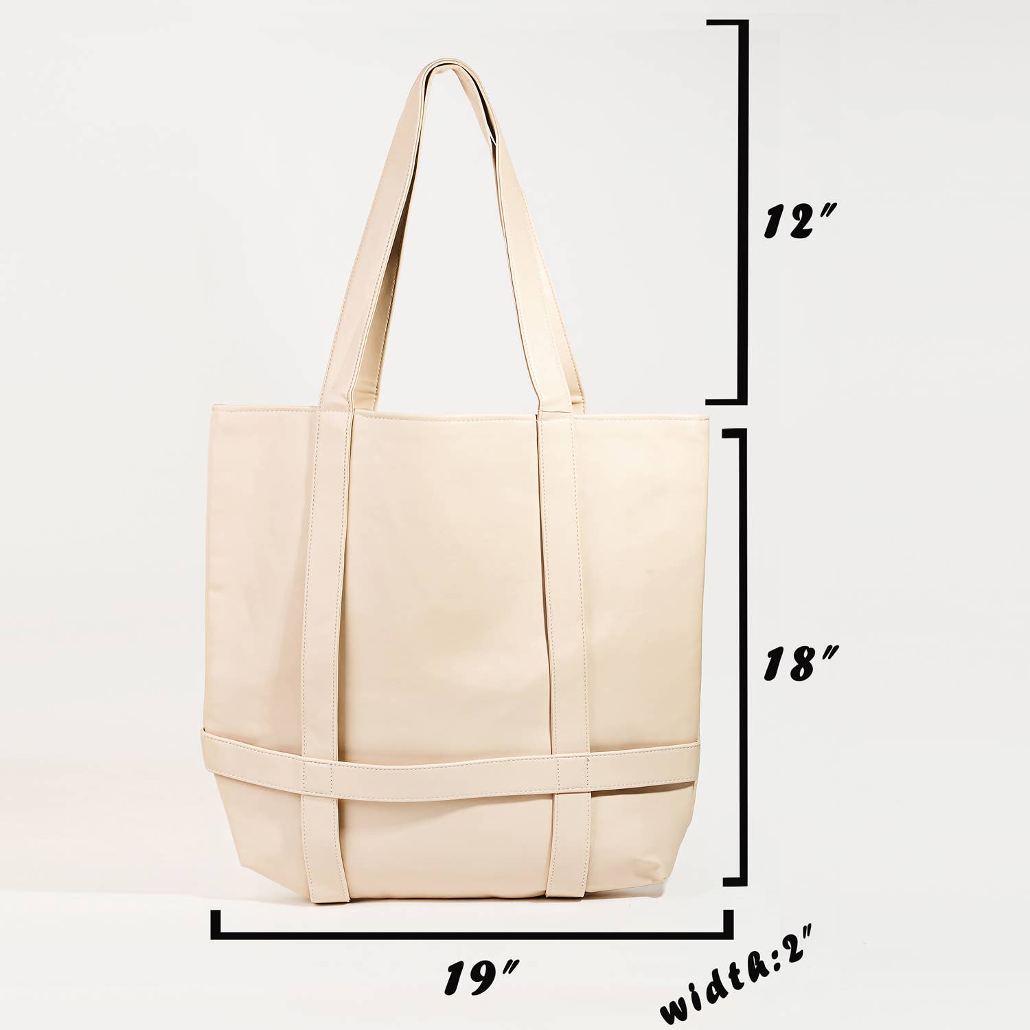 Cap & Carry Tote: Ivory