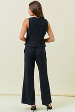 Load image into Gallery viewer, The Everly Textured Knit Wide Leg Pant
