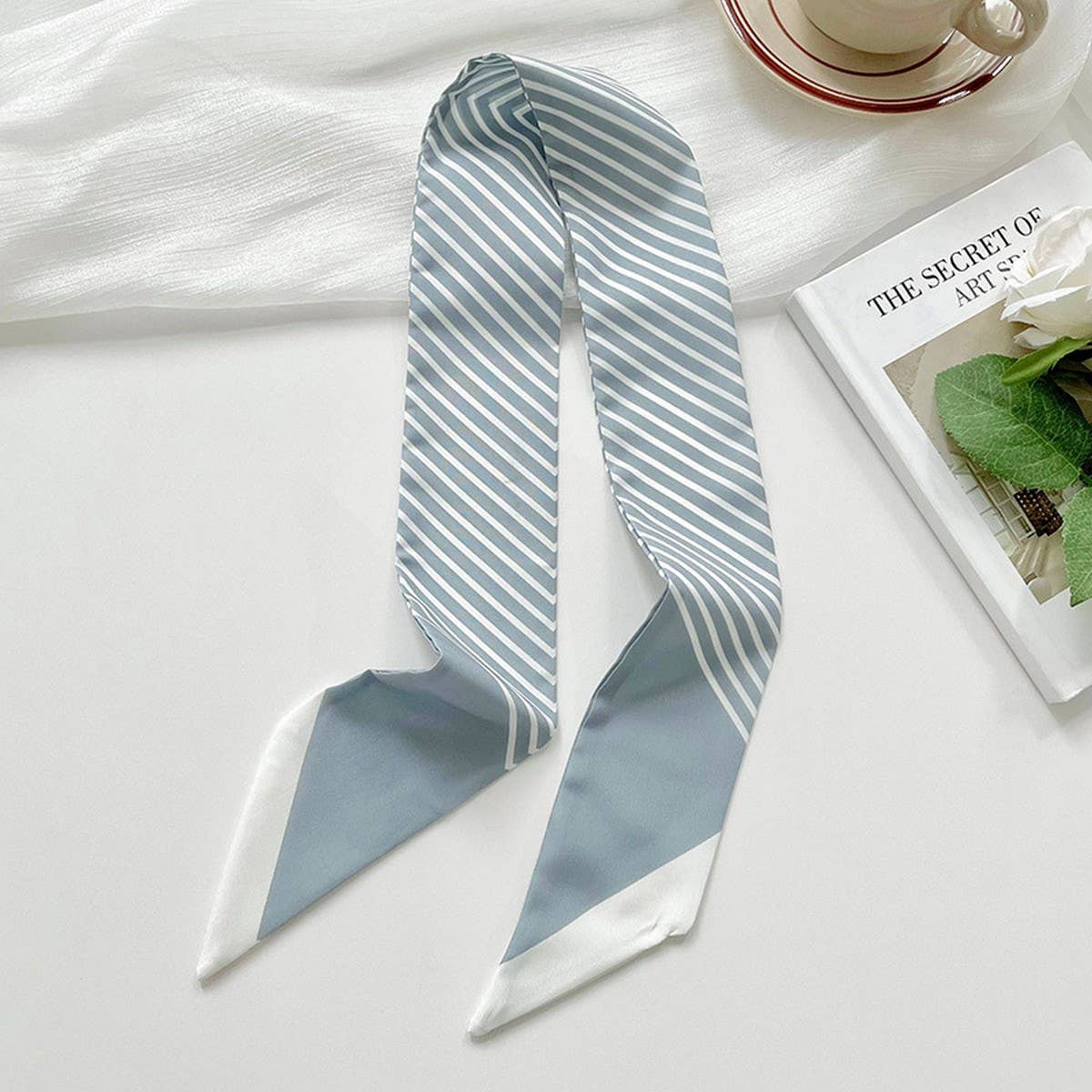 Satin Skinny Scarf