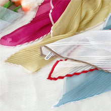 Load image into Gallery viewer, Pleated Sheer Scarf
