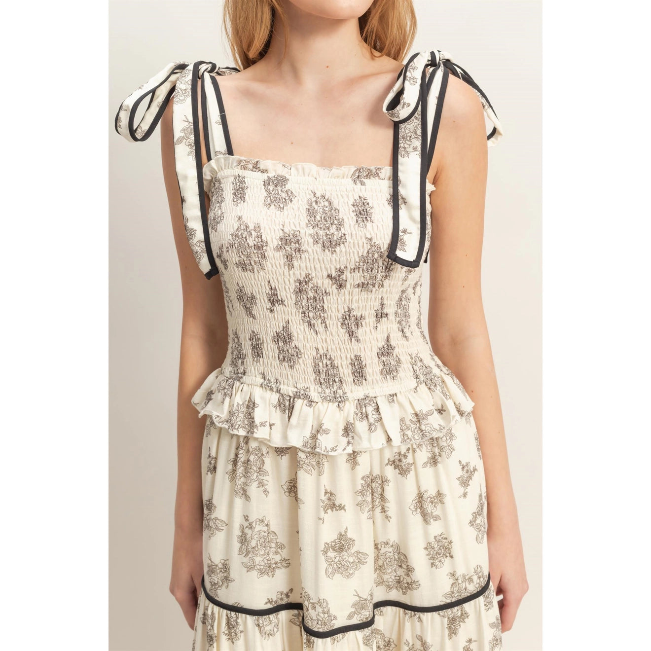 Floral Tiered Sundress