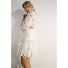 Load image into Gallery viewer, Lace Cut Waist Dress
