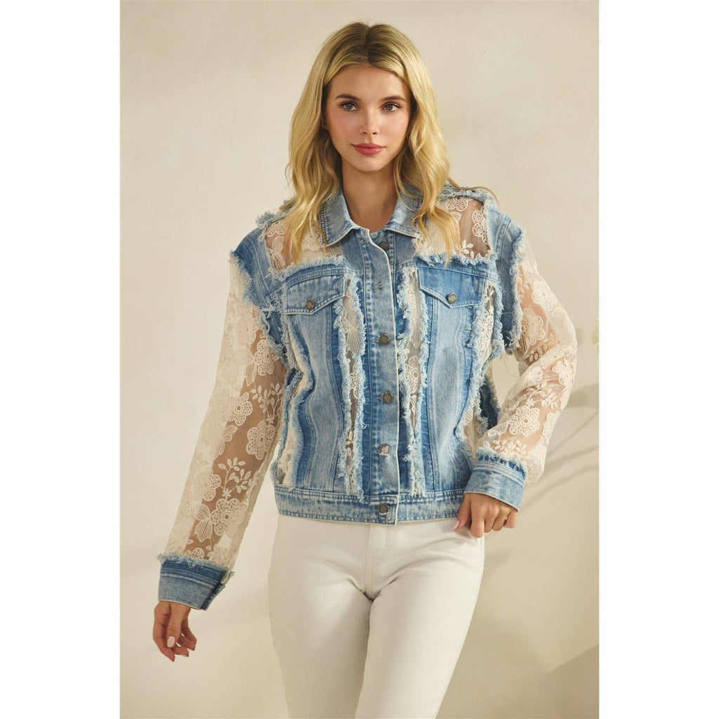 Lace & Legacy Denim Jacket