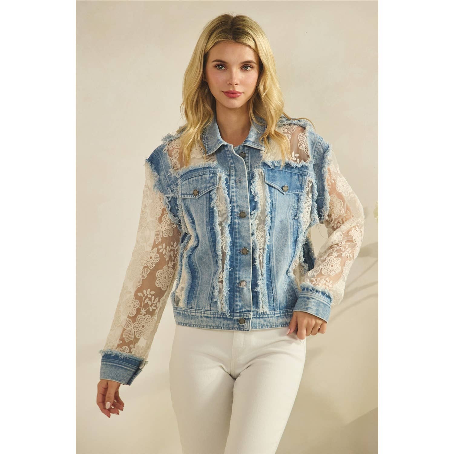 Lace & Legacy Denim Jacket