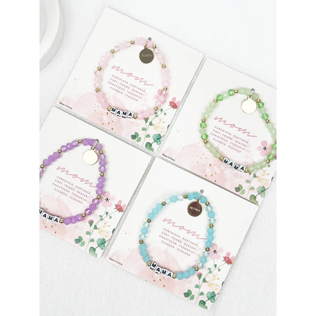 MAMA Beaded Bracelet