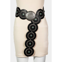 Load image into Gallery viewer, Round chic Disc Belt
