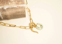 Load image into Gallery viewer, Turquoise Horseshoe
