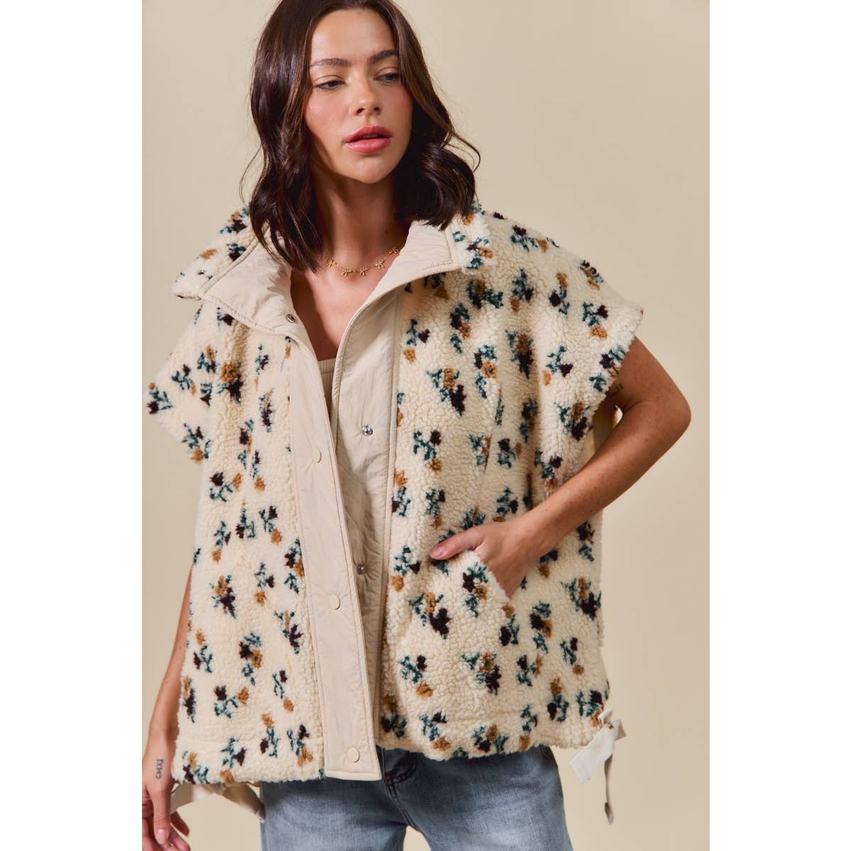 Meadow Luxe Sherpa Vest