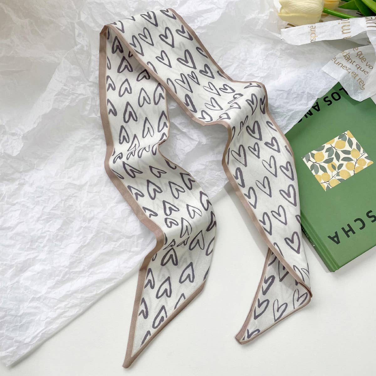 Neutral Twilly Scarf