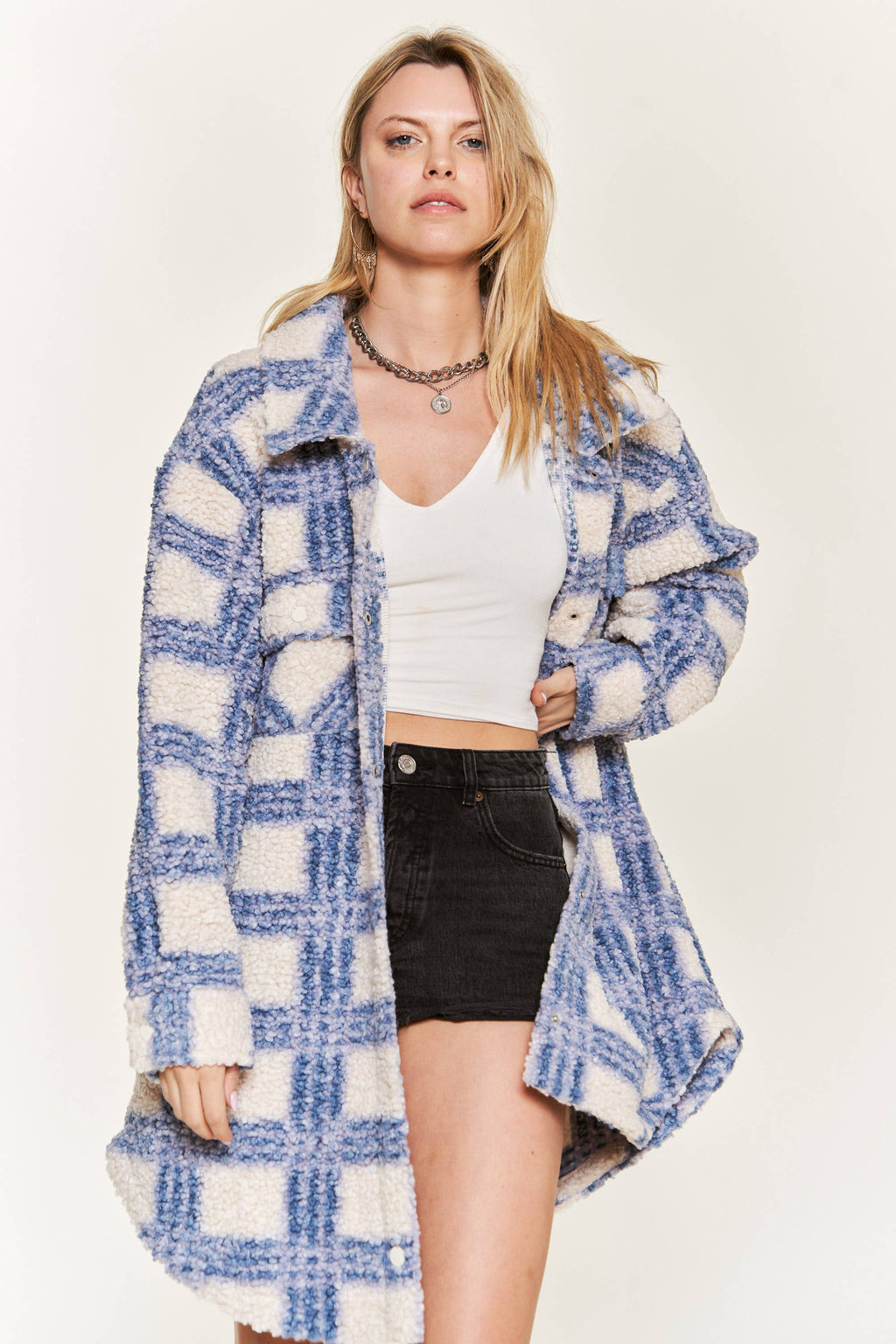 Cozy Check Jacket