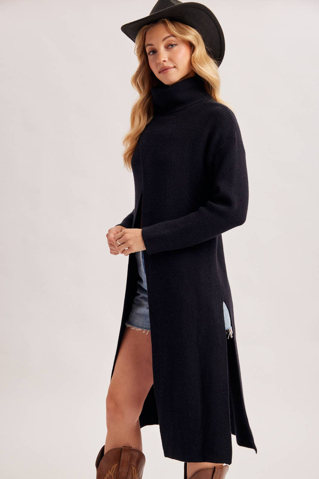 Marlowe Crossover Turtleneck