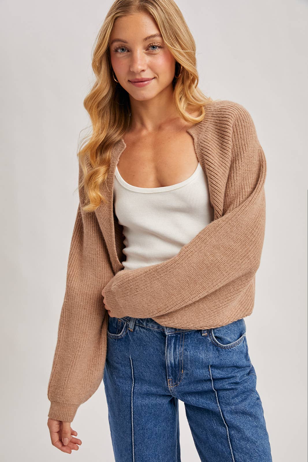 Cropped Knit Bolero