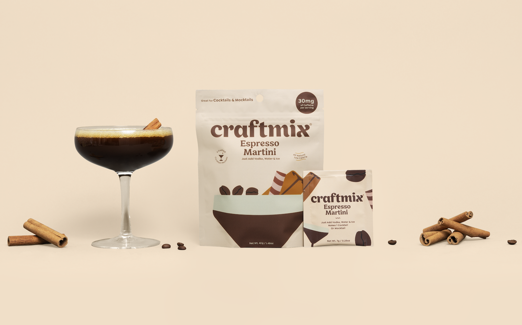 Espresso Martini Cocktail Mixer Singles
