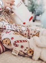 Load image into Gallery viewer, Christmas Zippies Sleepers - Milk &amp; Cookies
