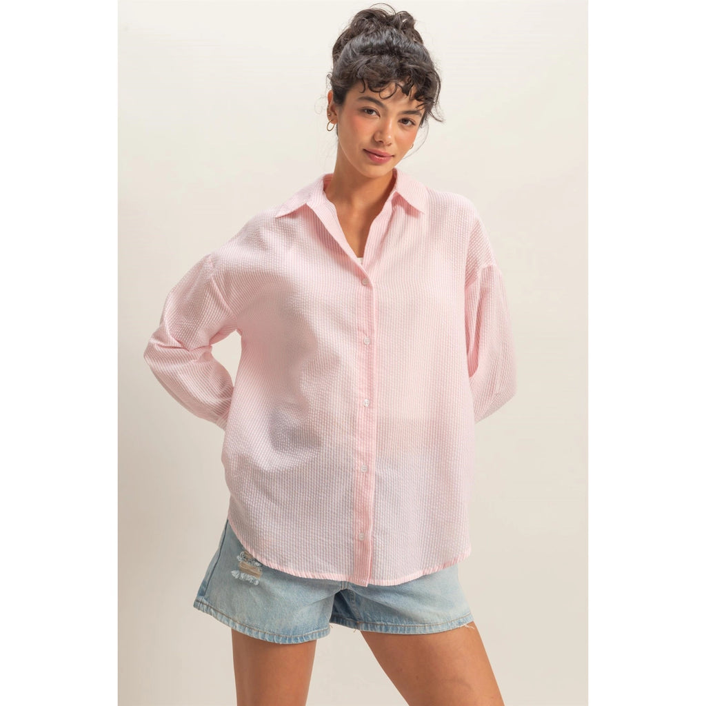 Stripe Button Down