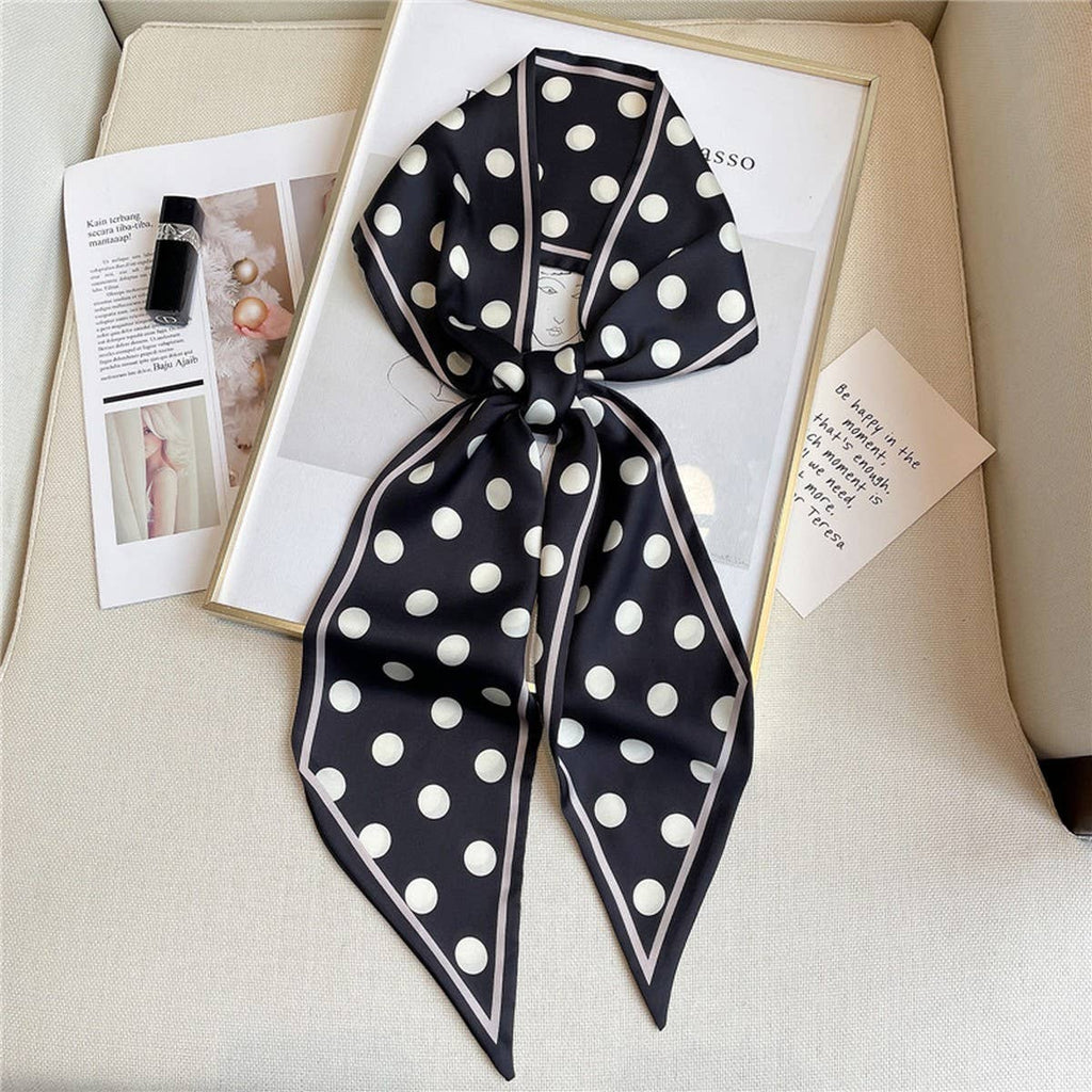 Polka Muse Silk Scarf