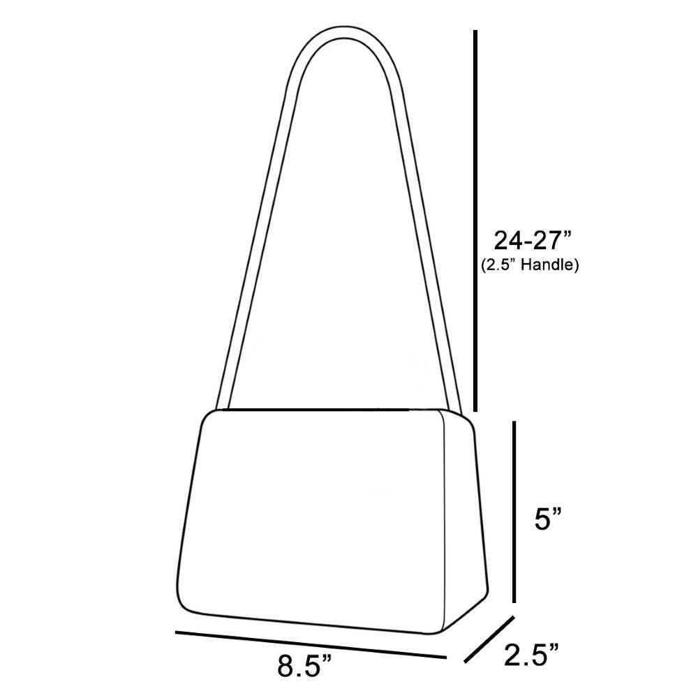 The Monroe Basket Weave Box Bag