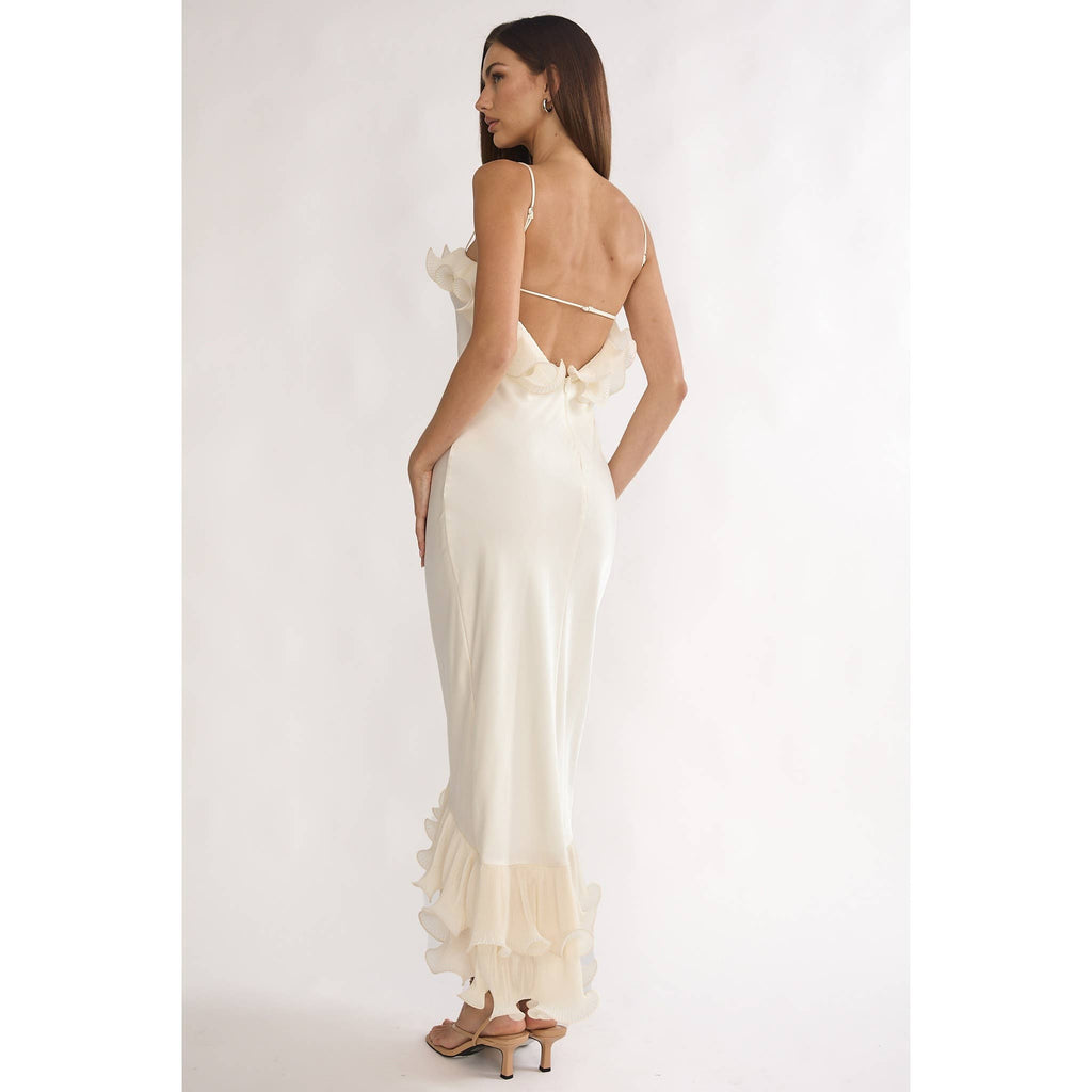 Sienna Ruffle Midi Dress