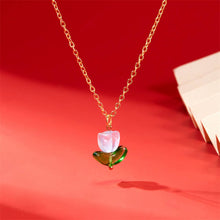 Load image into Gallery viewer, Holland Tulip Flower Necklace

