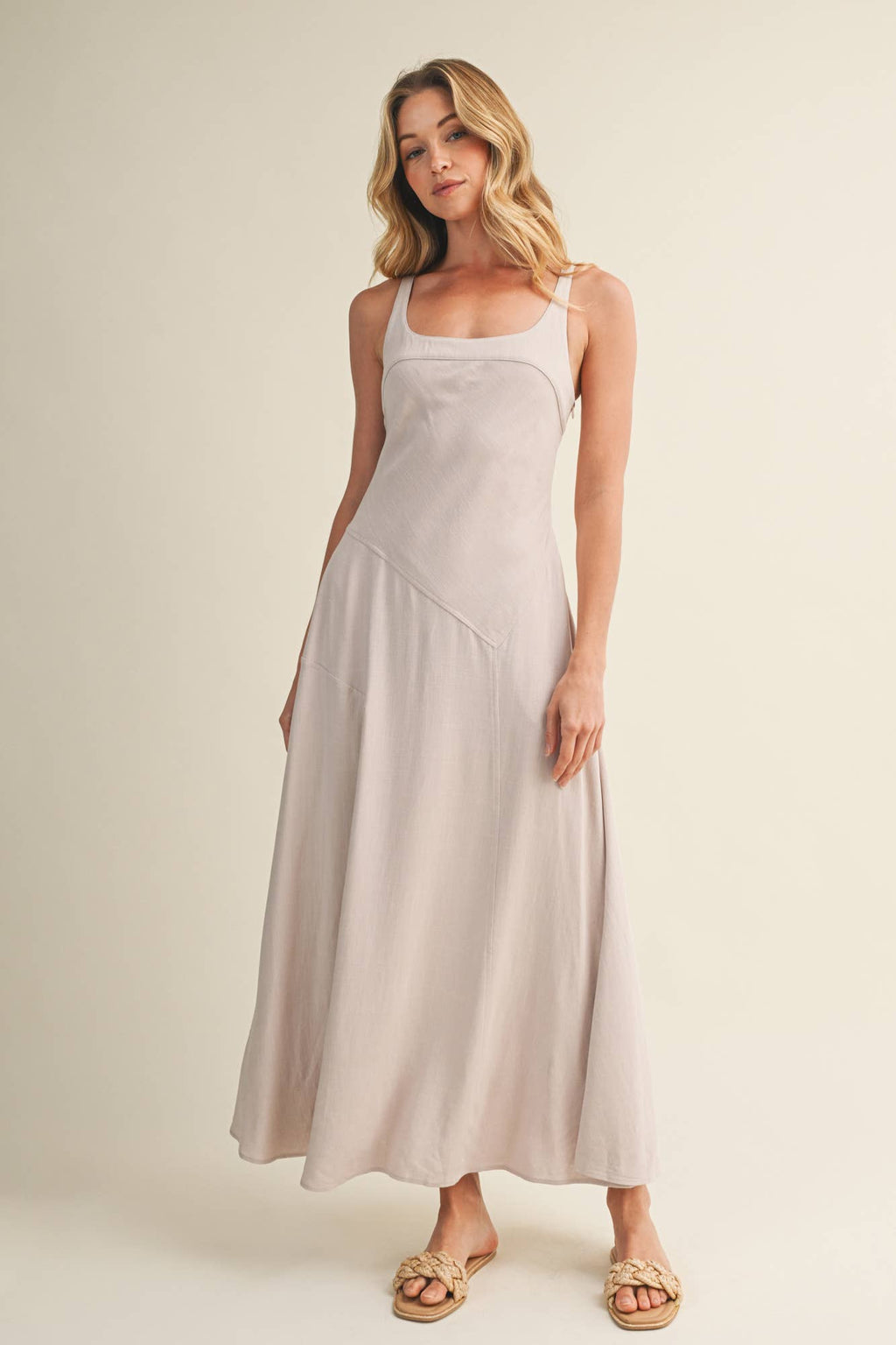 Everly Square Neck Dress