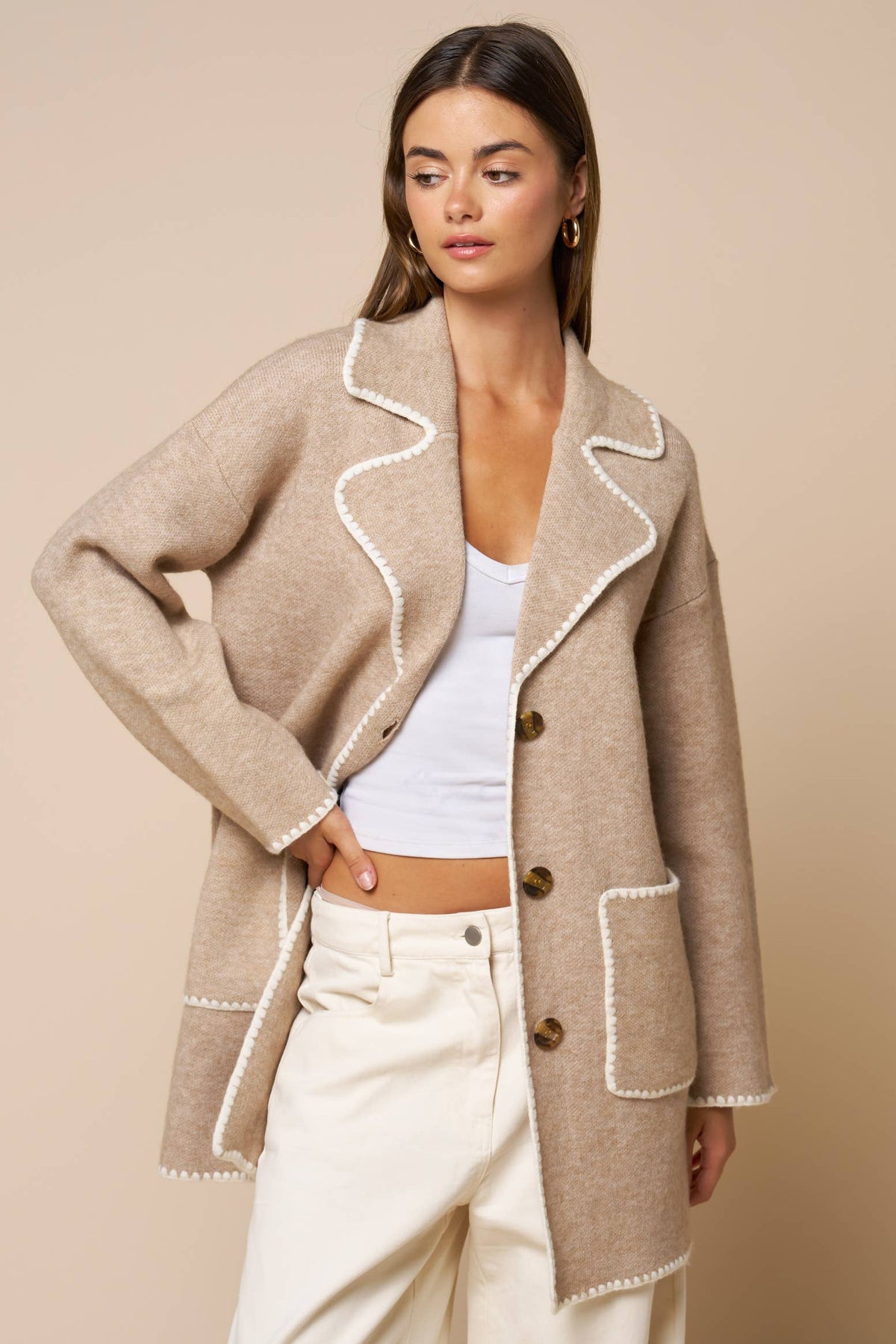 The Kensington Contrast Coat