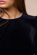 Pearl Luxe Velvet Top