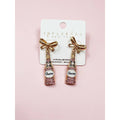 Champagne Bottle Earrings